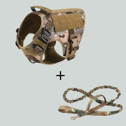 No-Pull Tactical Dog Harness – Alpha Series