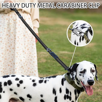 Tactical Bungee Dog Leash – Heavy Duty, Shock Absorbing