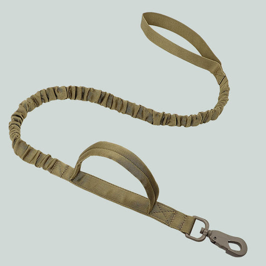 5FT Reflective Tactical Bungee Leash with 2 Handles